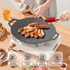 ⚡ Padella in pietra Maifan antiaderente a 6 strati compatibile con induzione IH