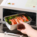 🇮🇹 (Prendi 6+3 gratis) Scatola ermetica in acciaio inox tedesco 316 per conservare gli alimenti