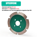 🔝Disco diamantato di classe 1 - Taglia piastrelle e pietre in un solo taglio