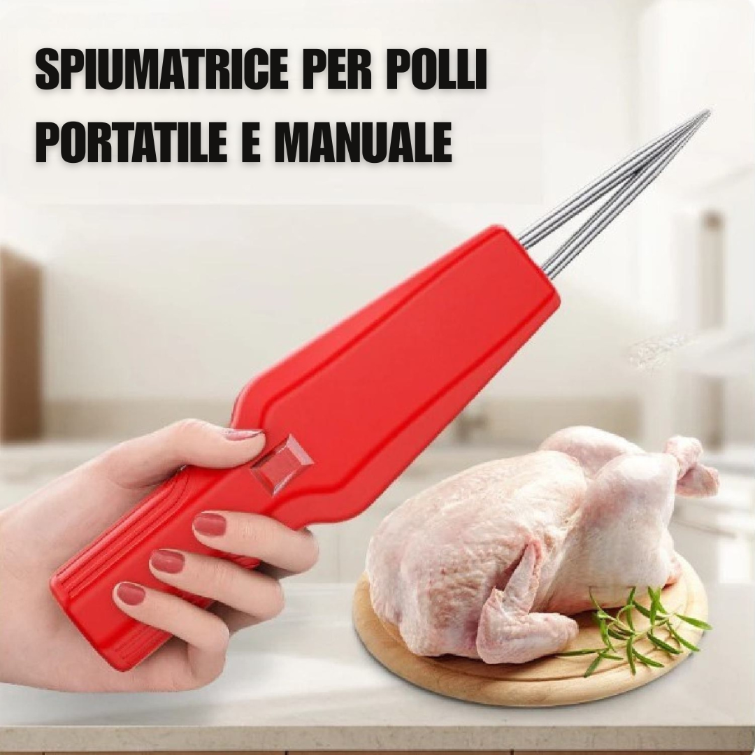 Spiumatrice automatica per polli - ⏰ Risparmia 3 volte più tempo!!