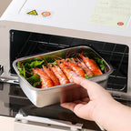 🇮🇹 Contenitori per alimenti in acciaio inossidabile Tedesco 316 con coperchio sottovuoto