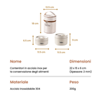 Portapranzo isolato in acciaio inossidabile 304, multistrato, sigillato, a prova di perdite e fornito con una borsa per il trasporto (NEW)