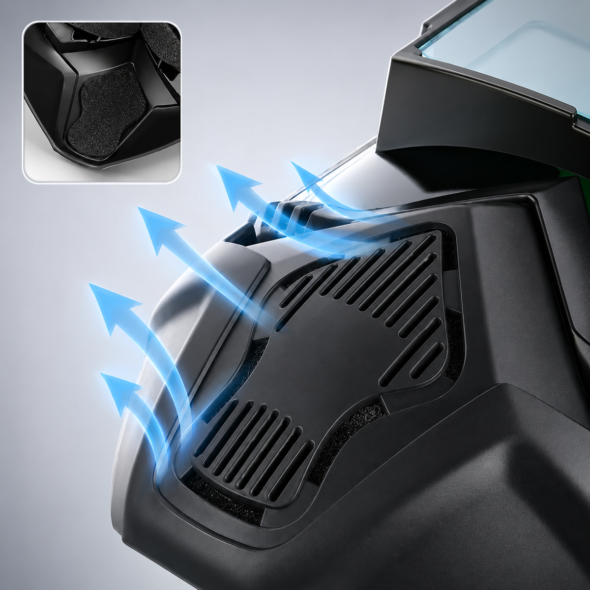 ⚡ Maschera da saldatura autoscurante 0,1 ms – Protezione totale e design smontabile