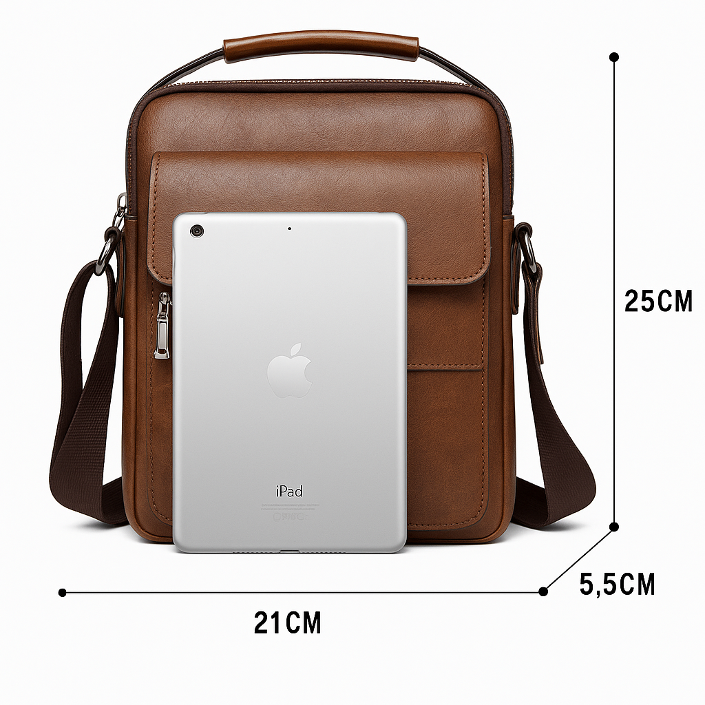 [🔥SCONTO DEL 70% - GARANZIA DI 1 ANNO] KANGURU – Borsa in Pelle Artigianale Toscana