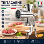 💥Tritacarne manuale domestico con insaccatore per salsicce, compatto e pratico