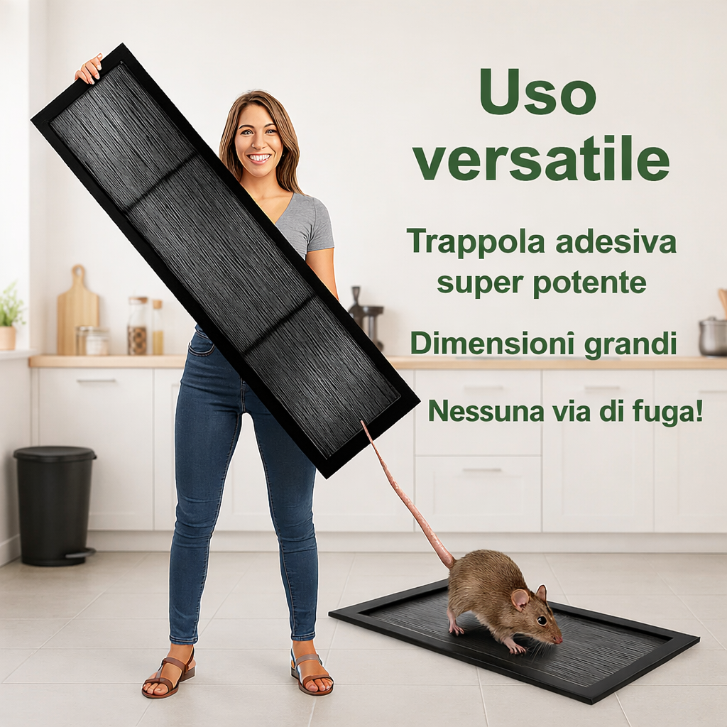 Trampas Adhesivas Profesionales – Extra Grandes para Atrapar Más Rápido
