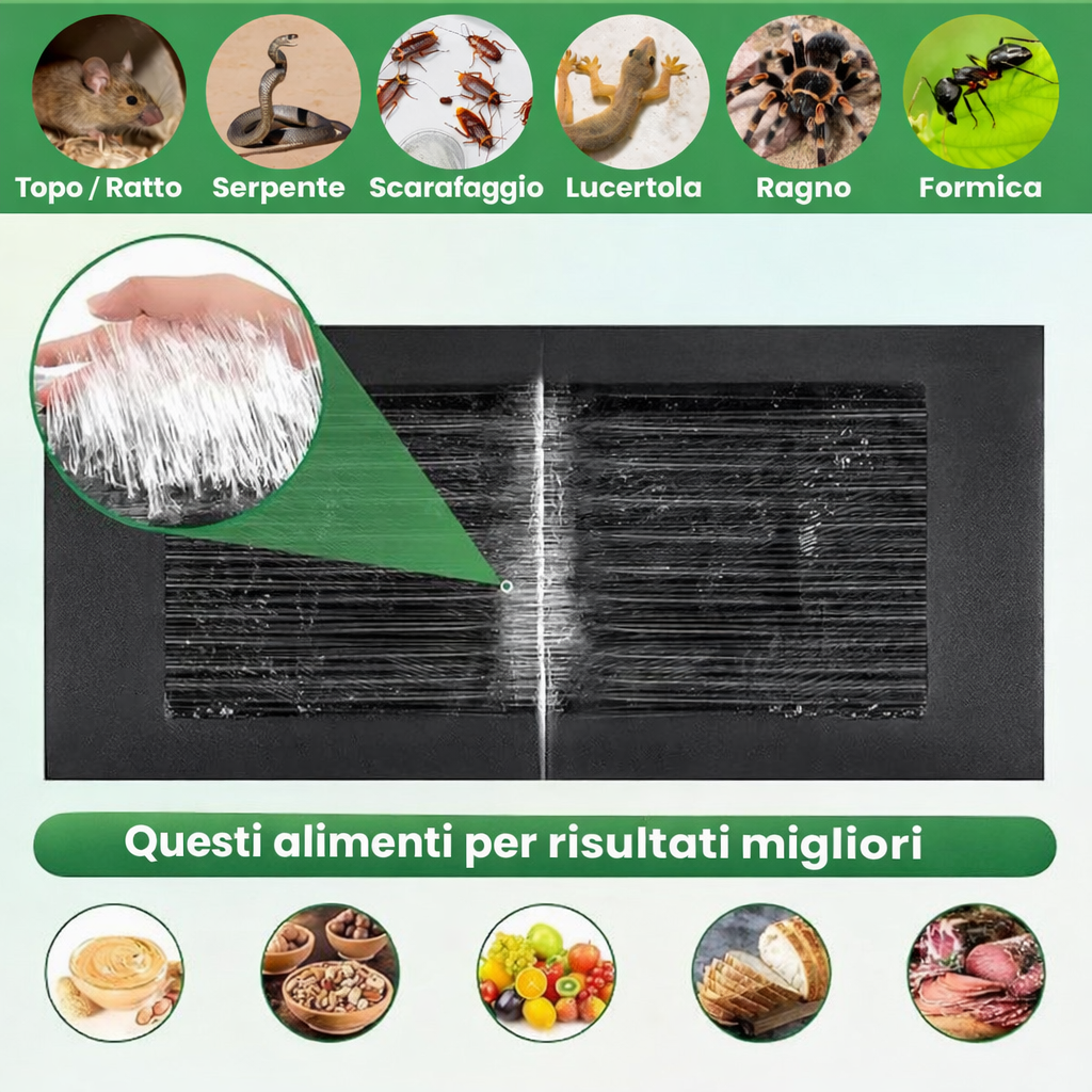Trampas Adhesivas Profesionales – Extra Grandes para Atrapar Más Rápido