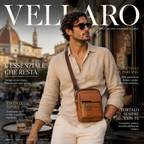 👑VELLARO™ - Borsa a tracolla unisex in pelle bovina pieno fiore, impermeabile e antigraffio, stile vintage