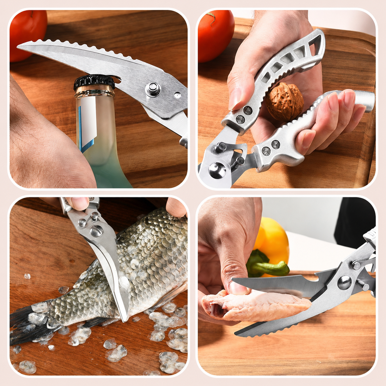 Forbici da Cucina in Acciaio Tedesco