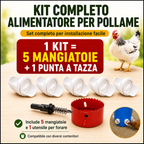 KIT ALIMENTATORE PER POLLAME