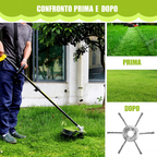 Testina Tagliaerba in Acciaio Intrecciato 6 Fili