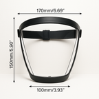 Maschera protettiva integrale anti-polvere con filtro PM2.5 e visiera anti-appannamento | SCONTATA DI OLTRE IL 50%