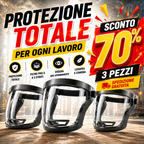🛡️ Maschera protettiva integrale anti-polvere e anti-schizzi 🛡️