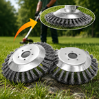 ⚙️ Disco de Alambre de Acero para Desbrozadora — Corte 360° | Compatible Universal