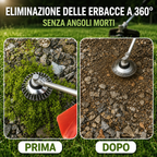 ⚙️ Disco de Alambre de Acero para Desbrozadora — Corte 360° | Compatible Universal