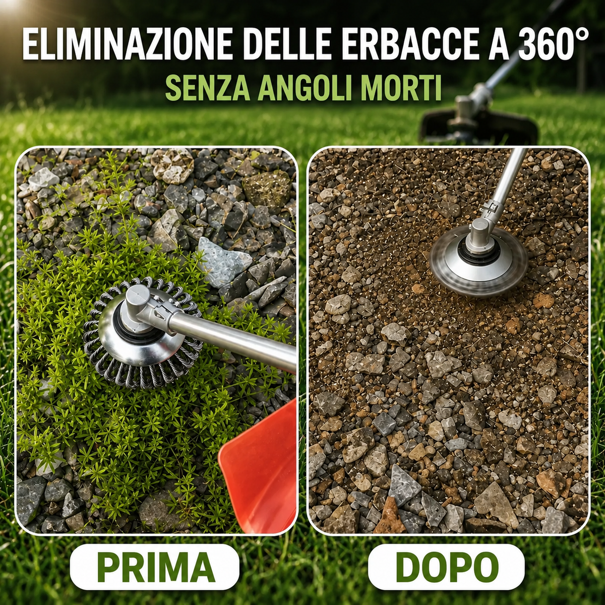 ⚙️ Disco de Alambre de Acero para Desbrozadora — Corte 360° | Compatible Universal
