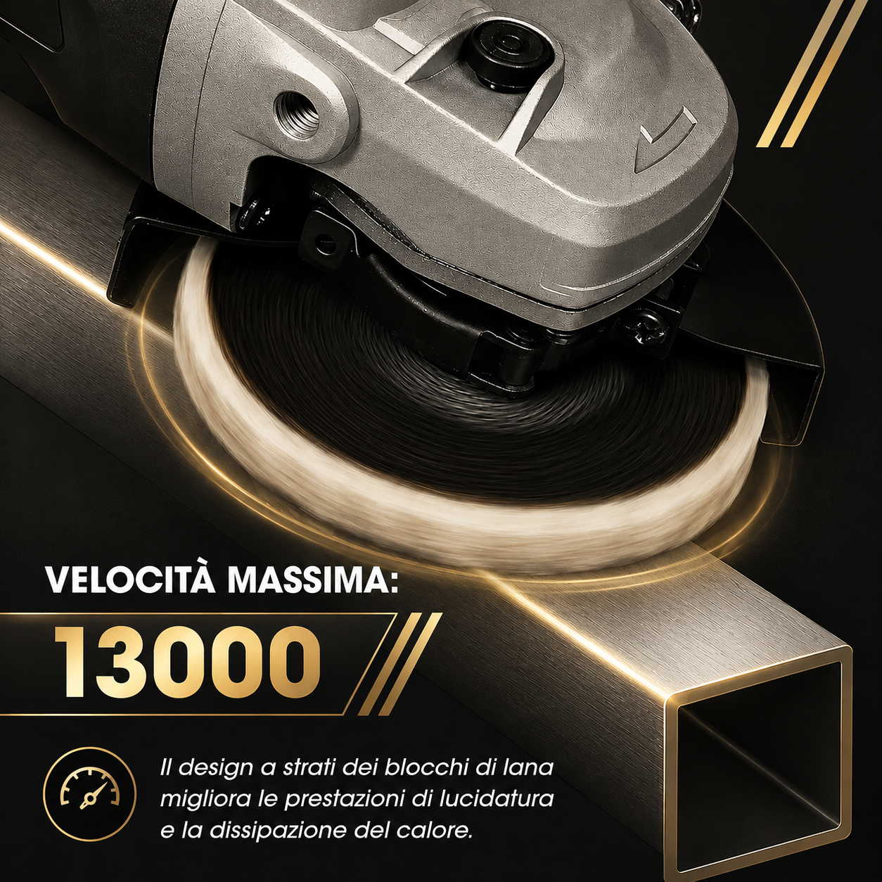 ⚙️ Disco di Lucidatura Multiuso – Ripristina e Dona Brillantezza
