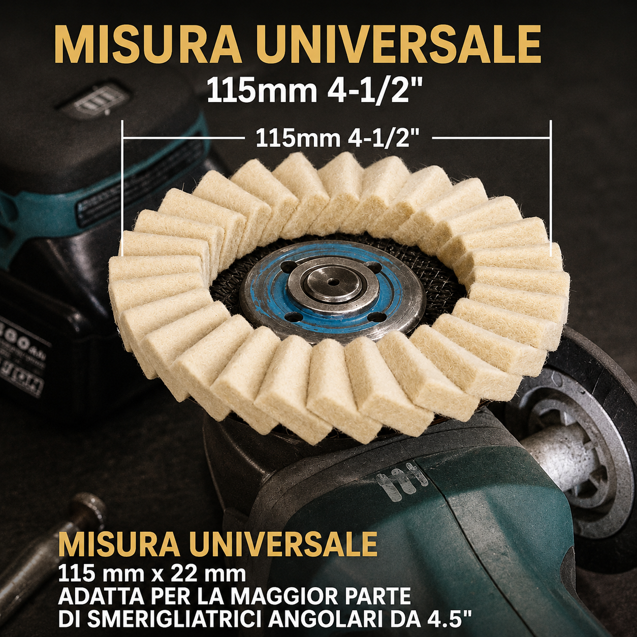 ⚙️ Disco di Lucidatura Multiuso – Ripristina e Dona Brillantezza