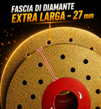 ⚙️ Disco Diamantato Multifunzione 2 In 1 Per Taglio E Levigatura
