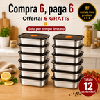 🛍️ Scatola Ermetica In Acciaio Inox Tedesco 316 Per Conservare Gli Alimenti