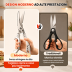 Forbici da Cucina Professionali — Acciaio Inox Tedesco