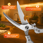 Forbici da Cucina Professionali — Acciaio Inox Tedesco