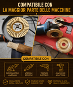 ⚙️ Set di Dischi di Sgrossatura per Legno — Acciaio al Carbonio