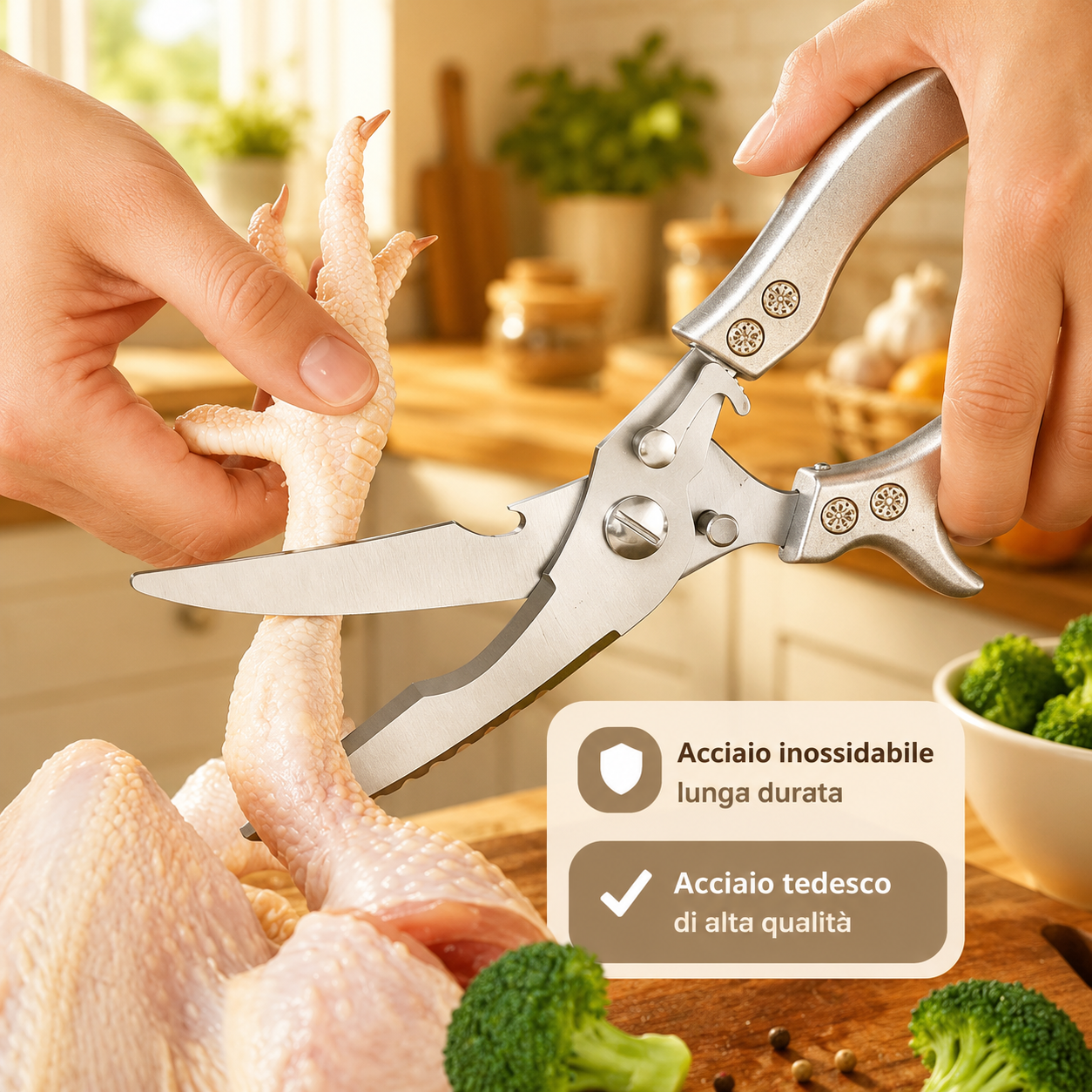 ✂️ Forbici in acciaio premium importate dalla Repubblica Federale di Germania