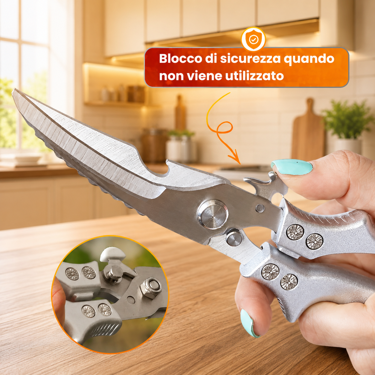 ✂️ Forbici in acciaio premium importate dalla Repubblica Federale di Germania