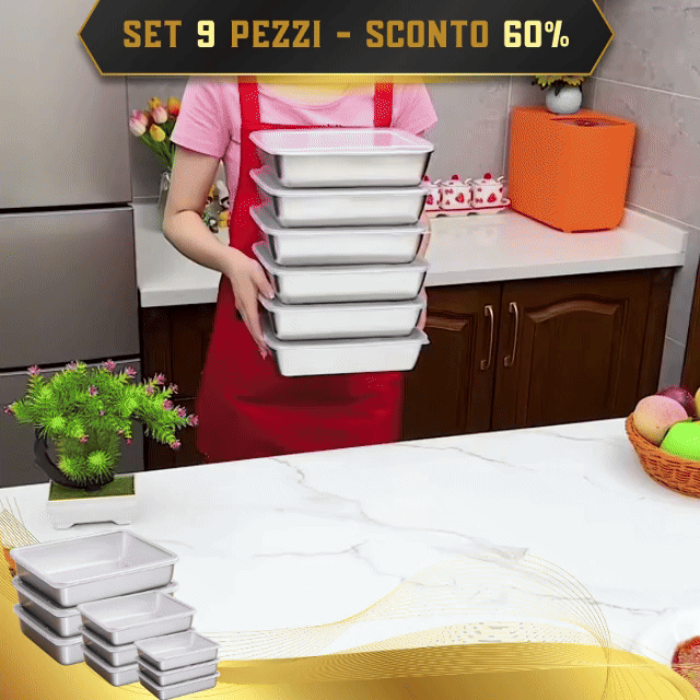 Contenitore in Acciaio Inox 304 – Freschezza fino a 1 Mese | Sconto 60%!