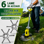 ✨Testina per Decespugliatore Universale — 6 Lame Acciaio Inox
