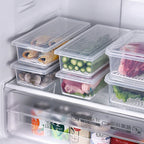 Foody™ Box – Set di 4 scatole per alimenti, senza BPA, mantiene la freschezza, adatto a frigorifero e microonde