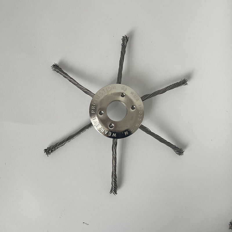 ⚙️Testina per Decespugliatore Universale — 6 Lame Acciaio Inox
