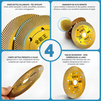 ⚡ Disco da taglio diamantato multifunzione 5 in 1 – taglio, sgrossatura, apertura di scanalature, modellazione e finitura delle superfici