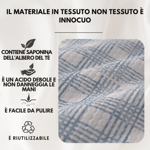 Asciugamani da cucina, anti-pelucchi, antiolio, asciugamani da cucina specializzati, per uso asciutto e bagnato