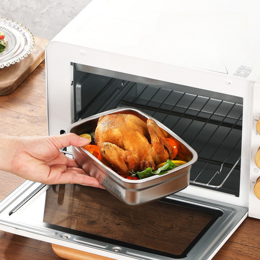 🇮🇹 (Prendi 6+3 gratis) Scatola ermetica in acciaio inox tedesco 316 per conservare gli alimenti