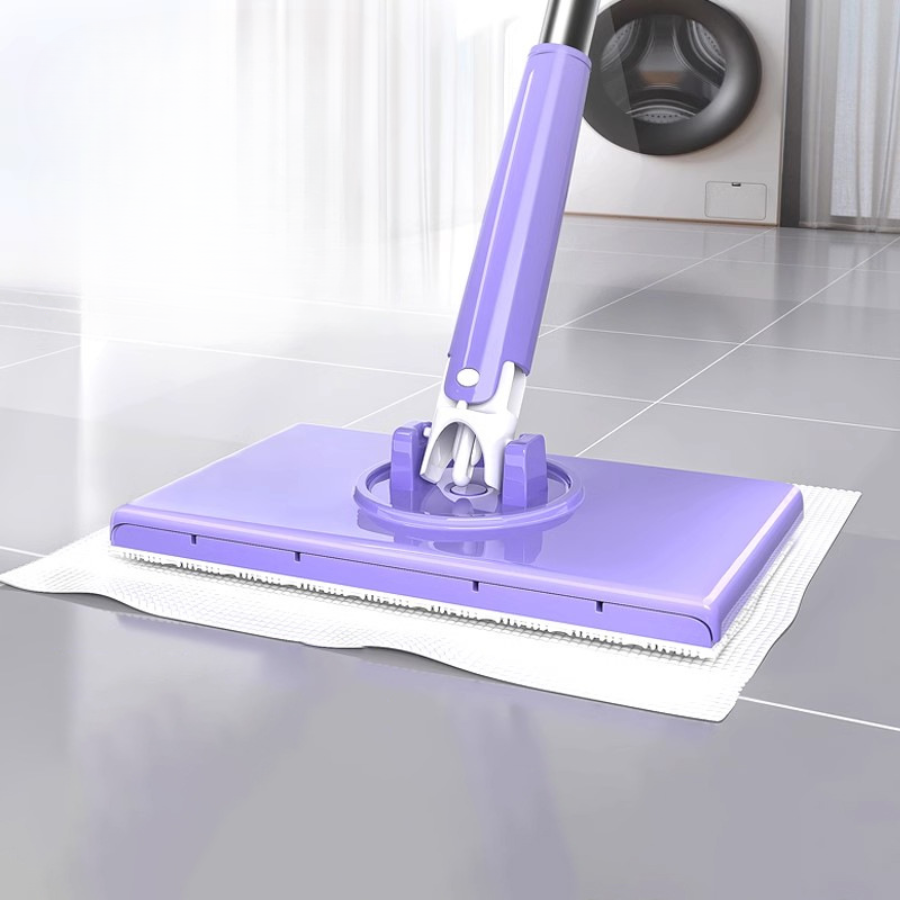 🇮🇹 Mop con cambio del panno in acciaio inossidabile tedesco