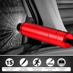 Strumento di fuga rapida per rompere il finestrino dell'auto