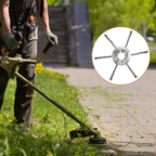 La testina del tagliabordi ha 6 bordi in acciaio inossidabile