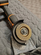 🇮🇹 Set di 3 dischi da smerigliatura in acciaio al carbonio resistente per legno (Piatto - Curva - Pendenza)