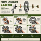 ✨Disco in Filo d’Acciaio per Decespugliatore — Taglio a 360° | Compatibilità Universale