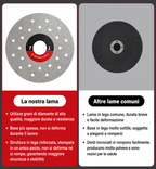 ⚙️ Disco Diamantato Multifunzione 2 In 1 Per Taglio E Levigatura