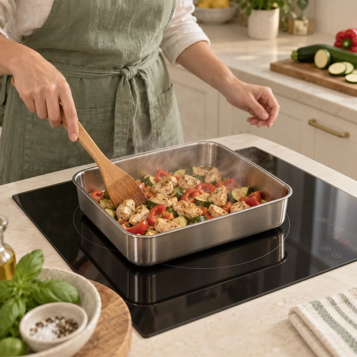 70% OFF + 6 GRATIS | Contenitori per alimenti in acciaio inox 304 da 2400 ml