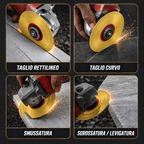 💎 Disco Diamantato Multifunzione 2 In 1 Per Taglio E Levigatura