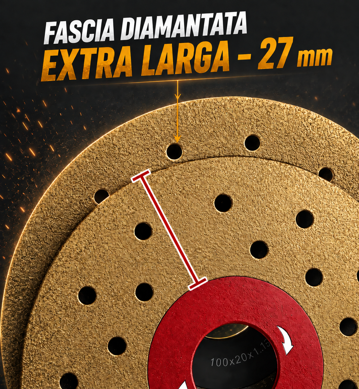 💎 Disco Diamantato Multifunzione 2 In 1 Per Taglio E Levigatura