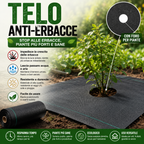 🌱 Telo Anti-Erbacce - Stop Alle Erbacce, Piante Più Forti e Sane