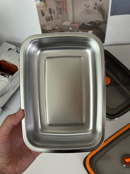 🇮🇹 Contenitori per alimenti in acciaio inossidabile Tedesco 316 con coperchio sottovuoto