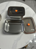 [SET 6 + 🎁 3 Gratis] Contenitore per alimenti in acciaio inox 316