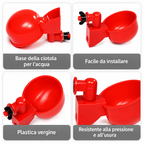 🐓 Abbeveratoio Automatico per Pollame – Acqua Sempre Pulita, Meno Sprechi e Meno Lavoro