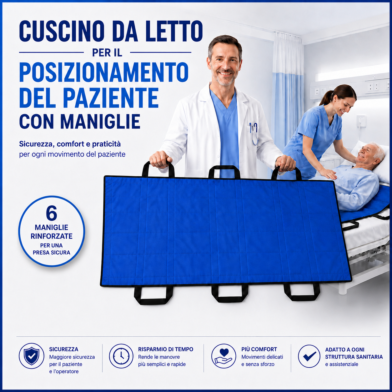✨ Cuscinetto Medico Multiuso Per Letti, Anziani